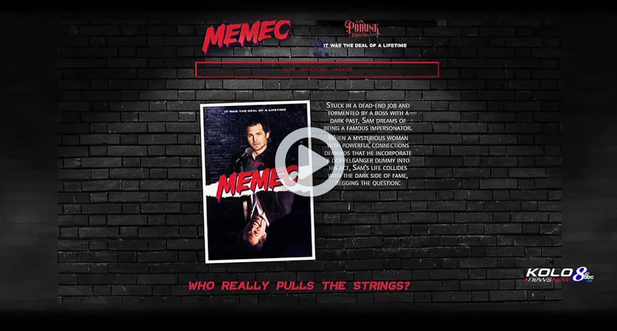 MEMEC FILM IN RENO NEWS COVERAGE KOLO 8